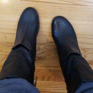 franco sarto white boots